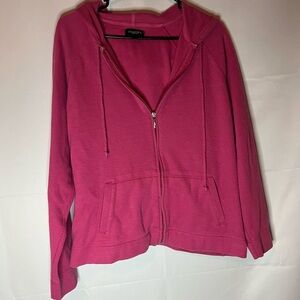 Sonoma Pink Full-Zip Hoodie